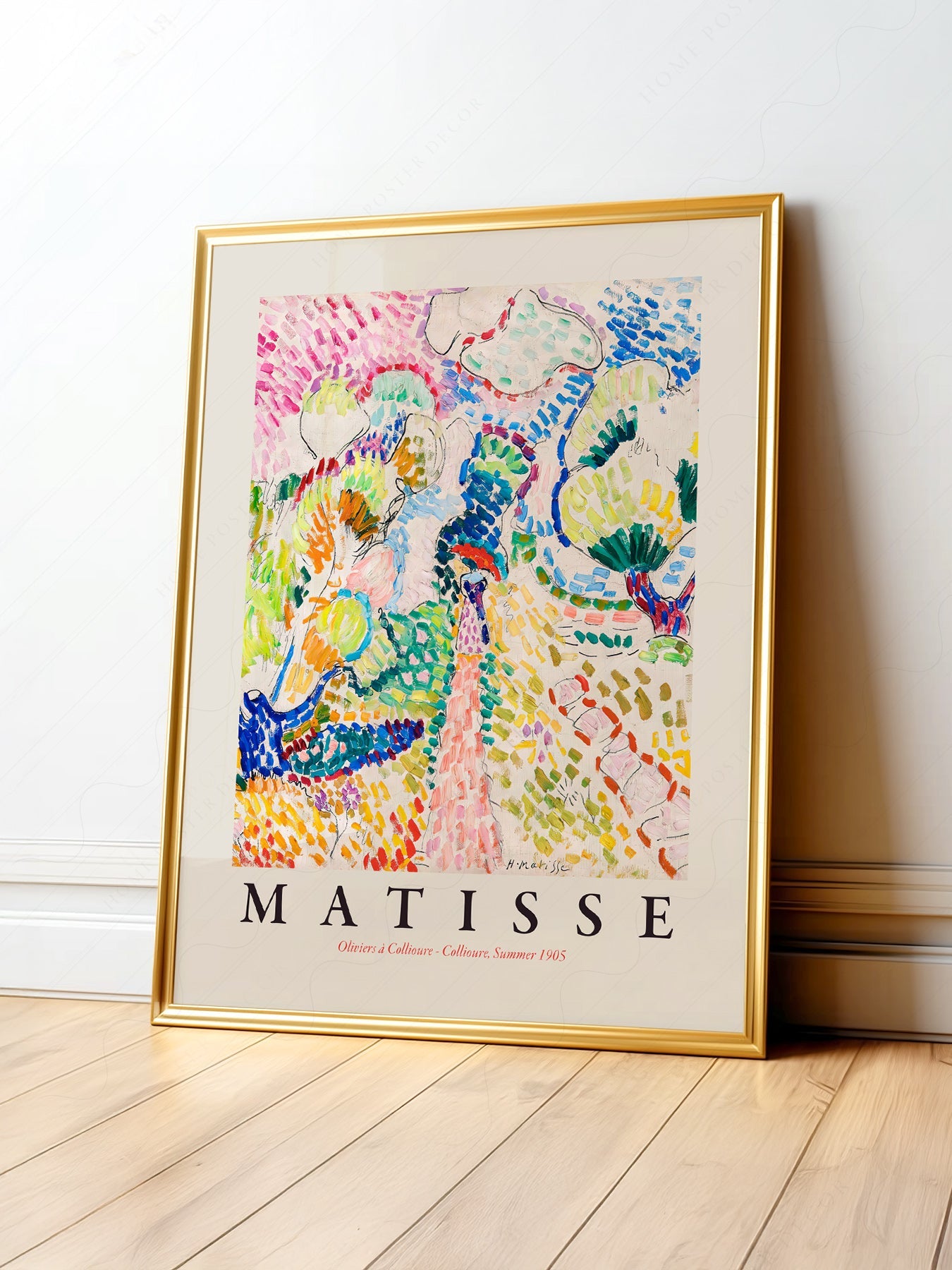 Henri Matisse Oliviers à Collioure Art Print – Museum Wall Decor