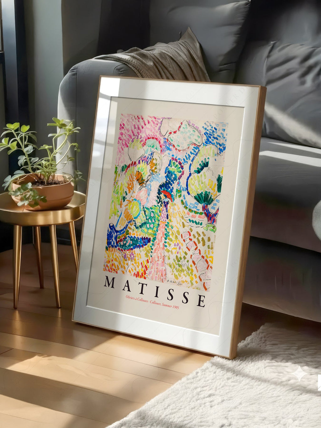Henri Matisse Oliviers à Collioure Art Print – Museum Wall Decor