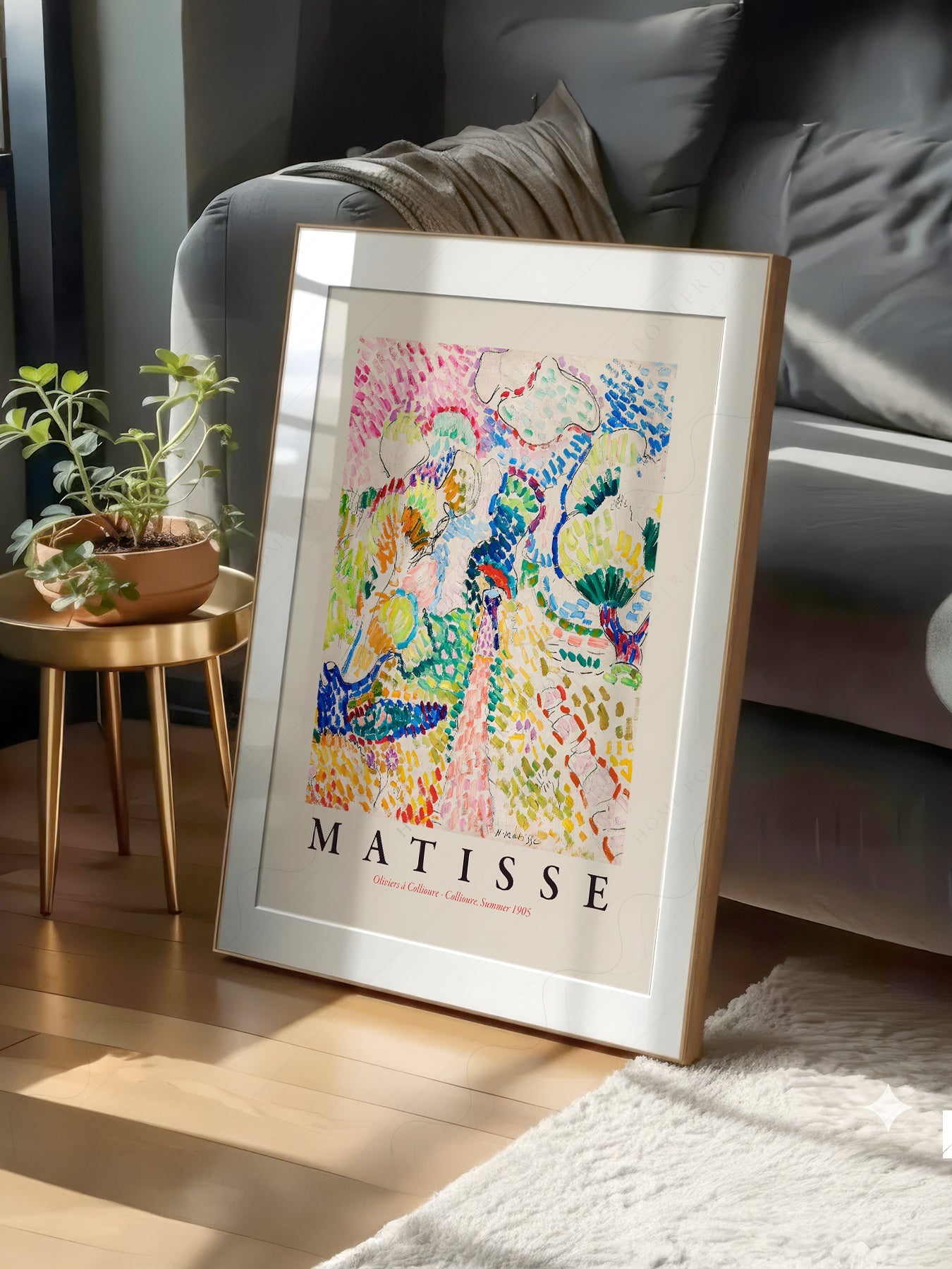 Henri Matisse Oliviers à Collioure Art Print – Museum Wall Decor