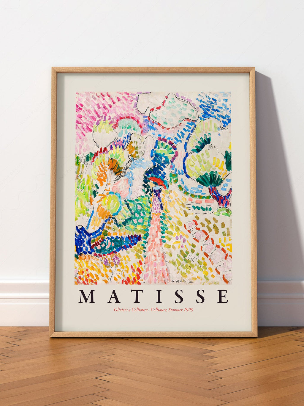 Henri Matisse Oliviers à Collioure Art Print – Museum Wall Decor
