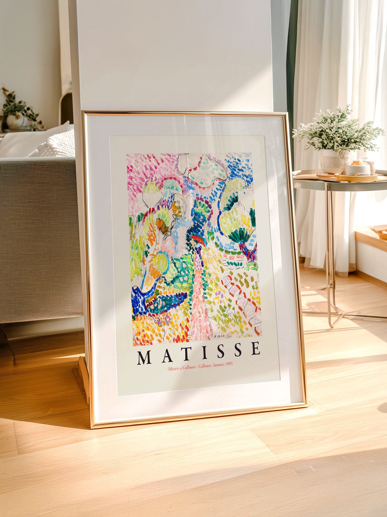 Henri Matisse Oliviers à Collioure Art Print – Museum Wall Decor