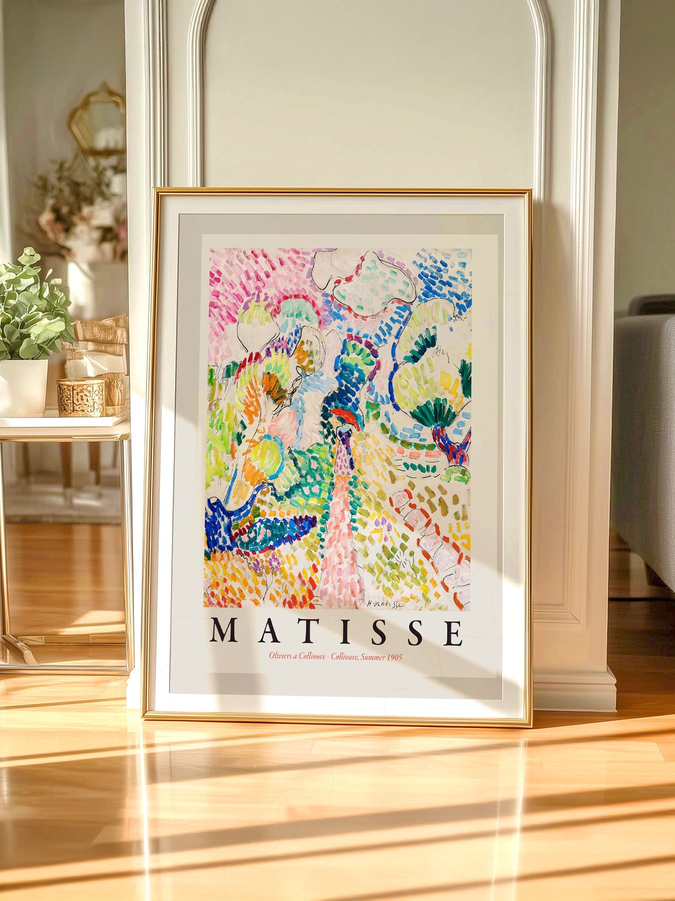 Henri Matisse Oliviers à Collioure Art Print – Museum Wall Decor