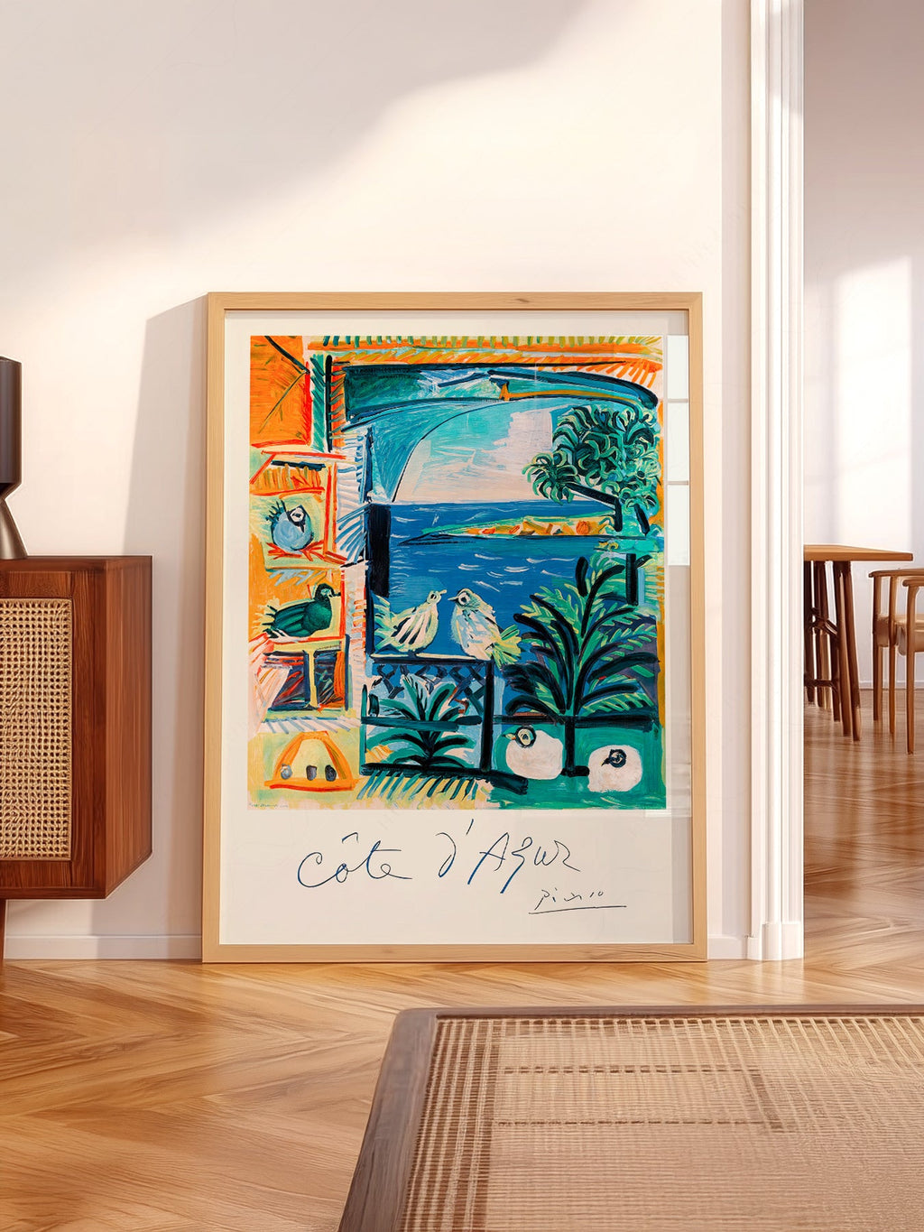 Pablo Picasso Côte d'Azur Art Print – French Riviera Wall Poster