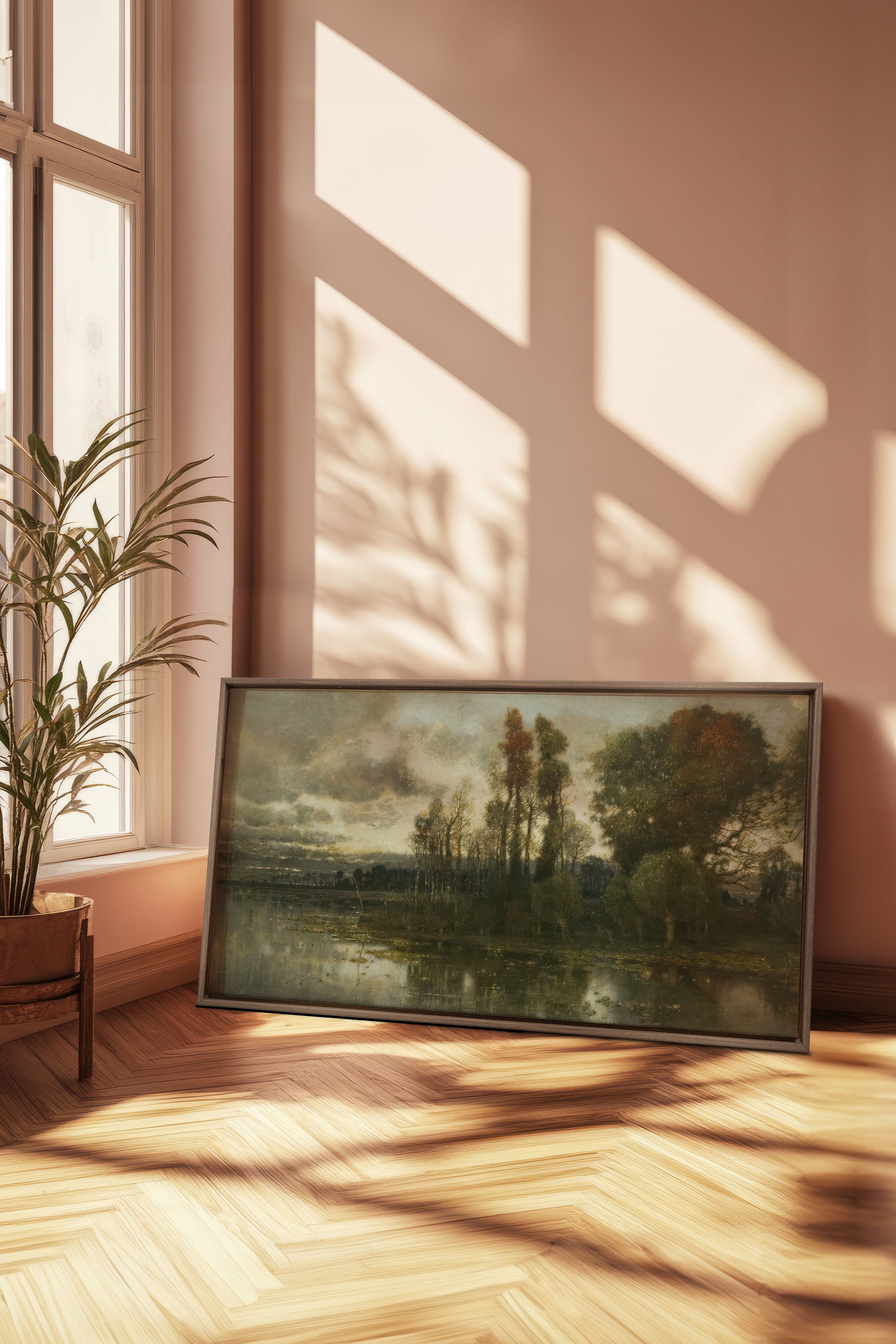 DARK SERENITY, Stretched Canvas Artwork