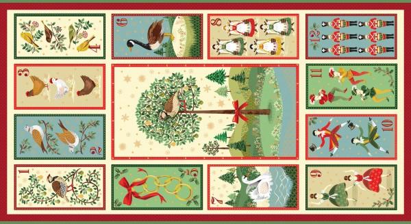 Panel des 12 jours de Noël