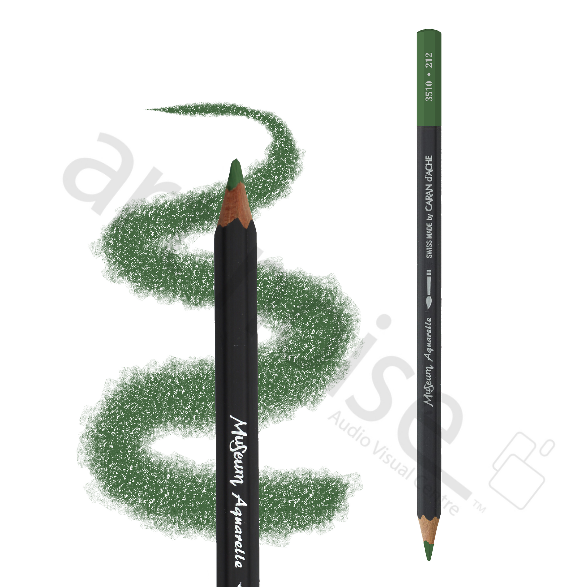Caran d'Ache - Museum Watercolor Pencil - Blues & Greens