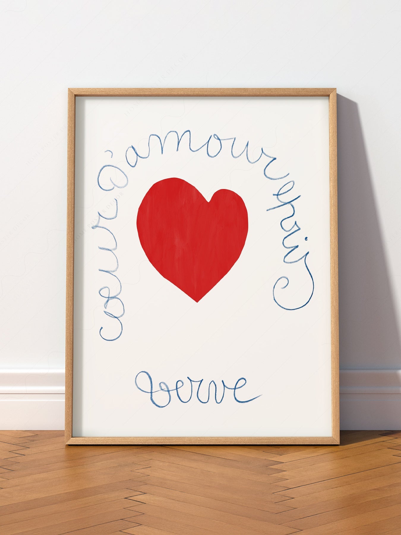 Henri Matisse Coeur d'Amour Epris Art Print – Verve Heart Poster