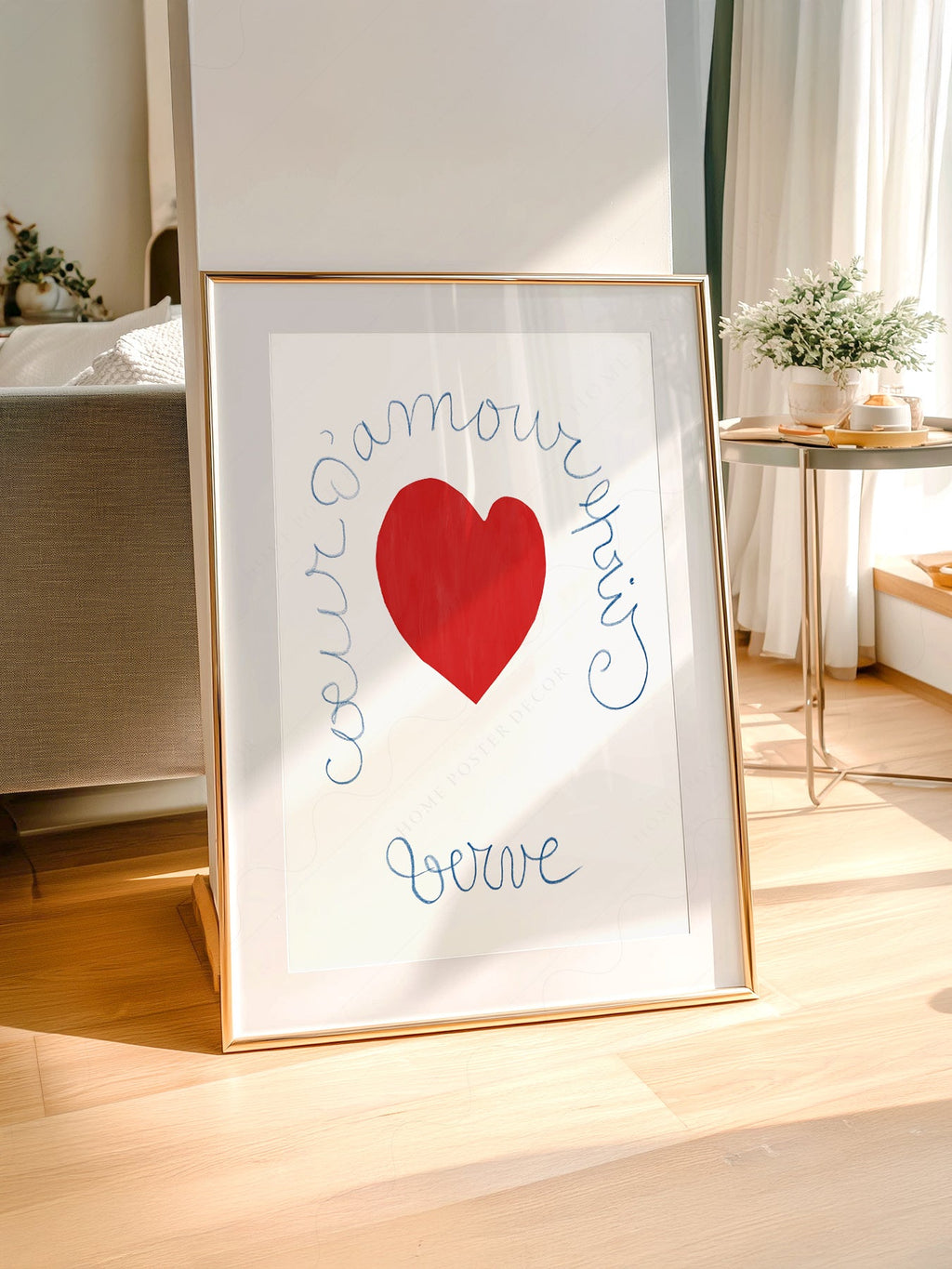 Henri Matisse Coeur d'Amour Epris Art Print – Verve Heart Poster