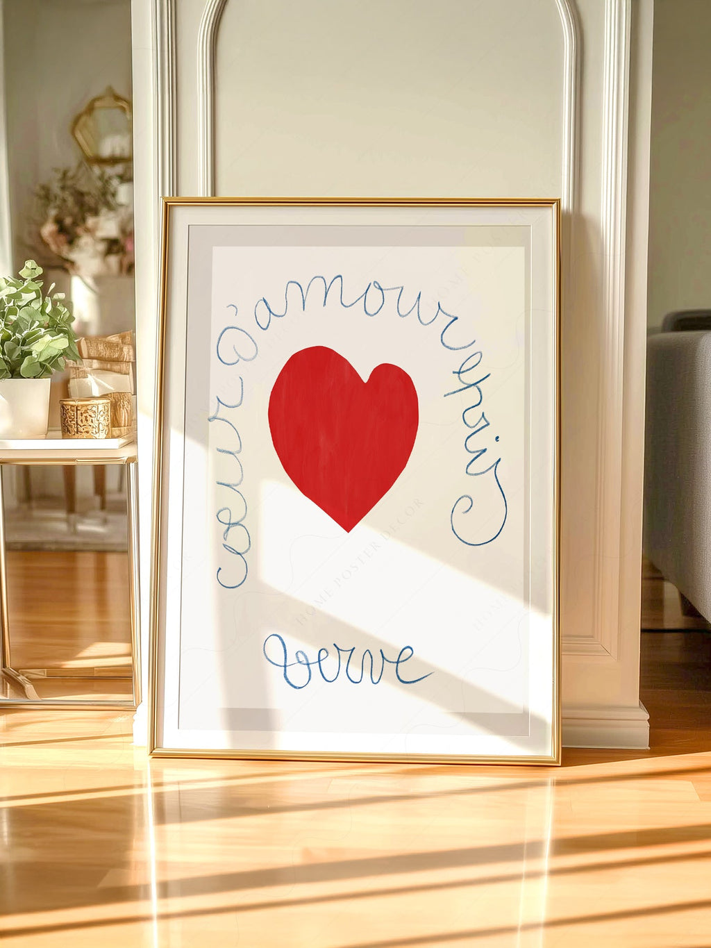 Henri Matisse Coeur d'Amour Epris Art Print – Verve Heart Poster