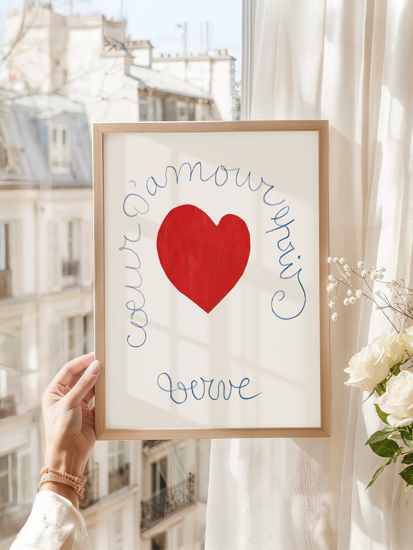 Henri Matisse Coeur d'Amour Epris Art Print – Verve Heart Poster