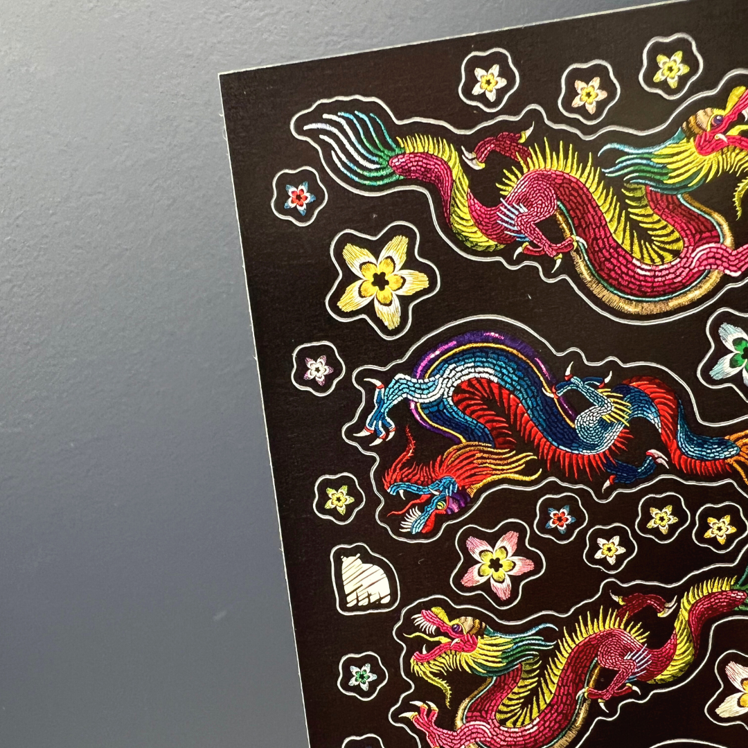 Embroidery Dragons