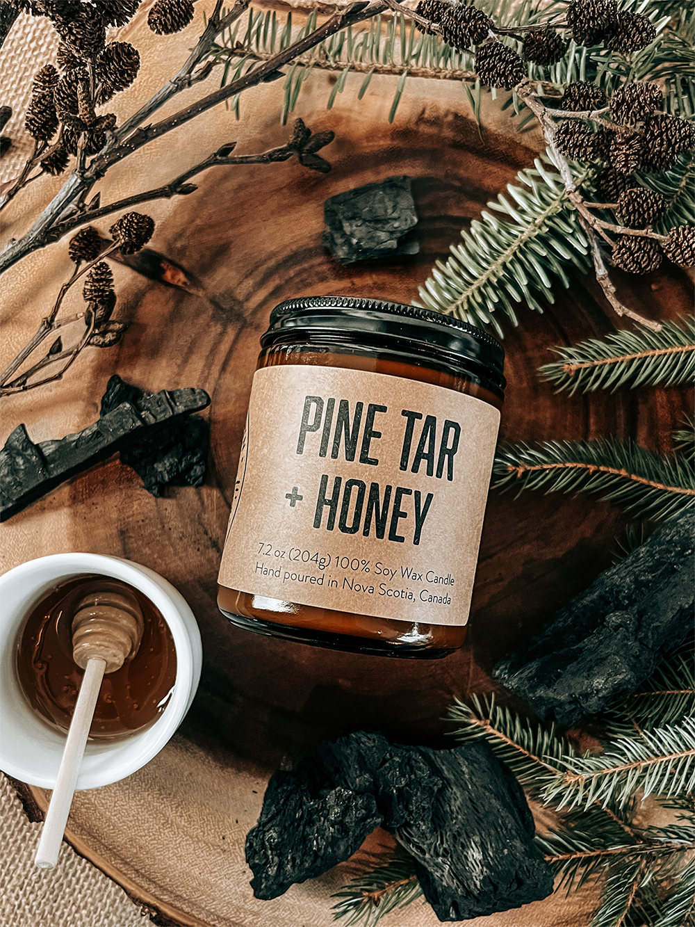 PINE TAR + HONEY
