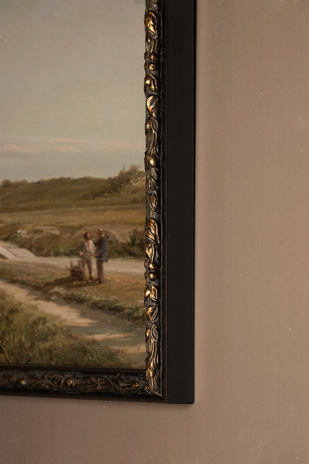 Peaceful Journey, Vintage Bronze Frame