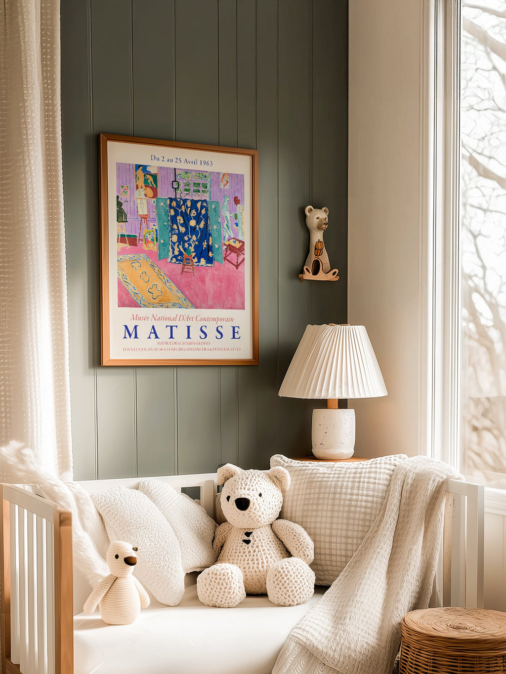 Henri Matisse The Pink Studio Exhibition Poster – Modern Wall Art Print