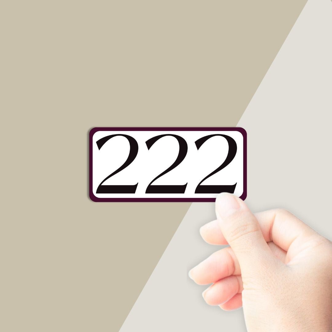 222 Sticker