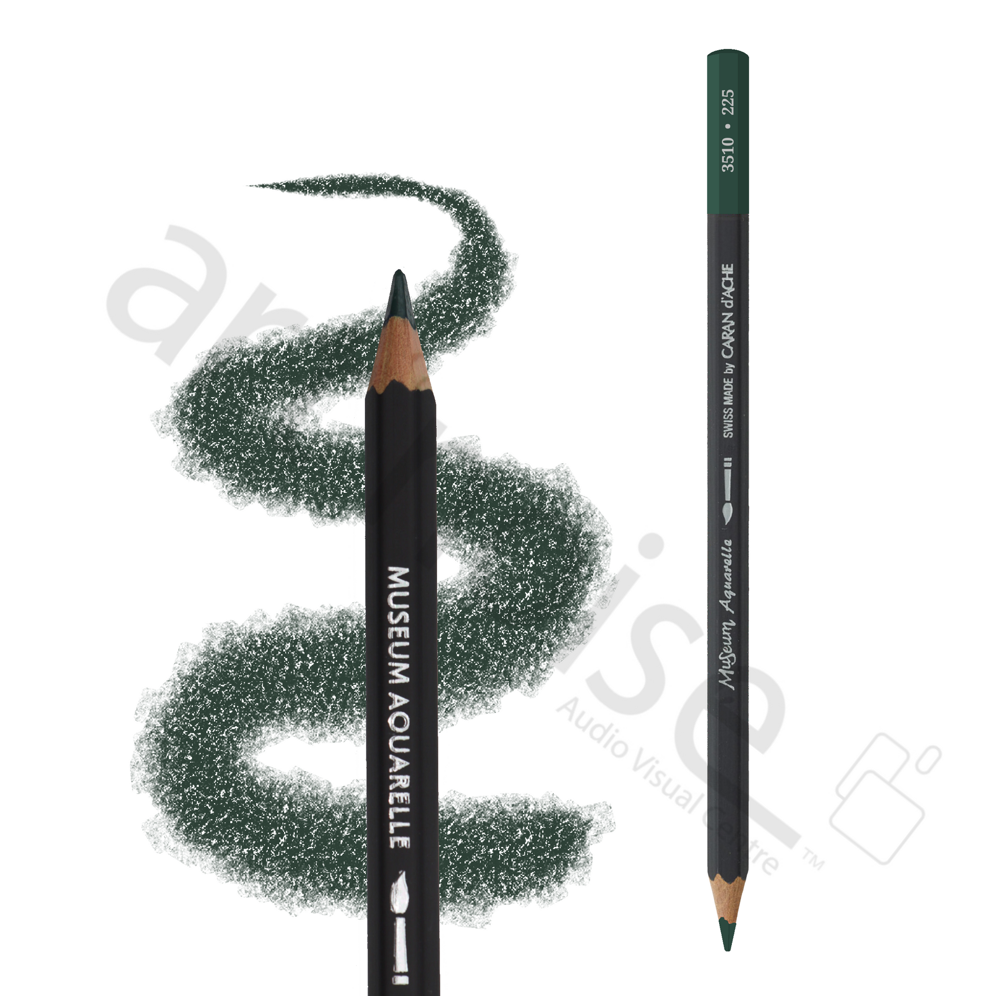 Caran d'Ache - Museum Watercolor Pencil - Blues & Greens