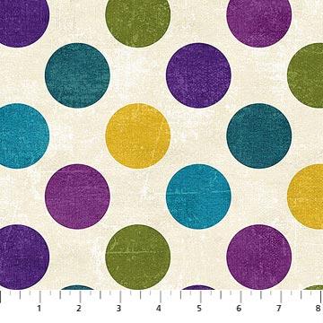 Deborah Edwards - Spot On - Blanc/Multi Grand Point Violet 22606-86