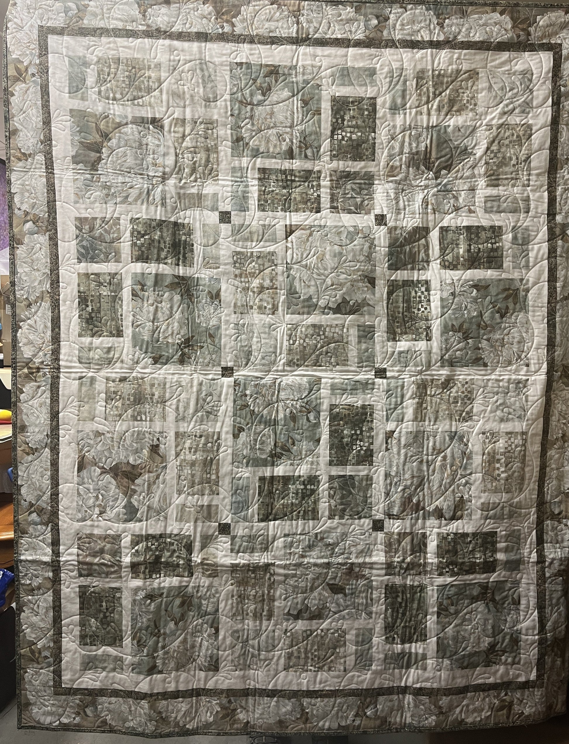 Store Sample- Lap Quilt- Ophelia Digital Print