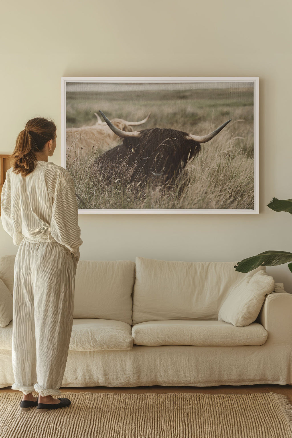 HIGHLAND SPIRIT, Stretched Canvas Artwork