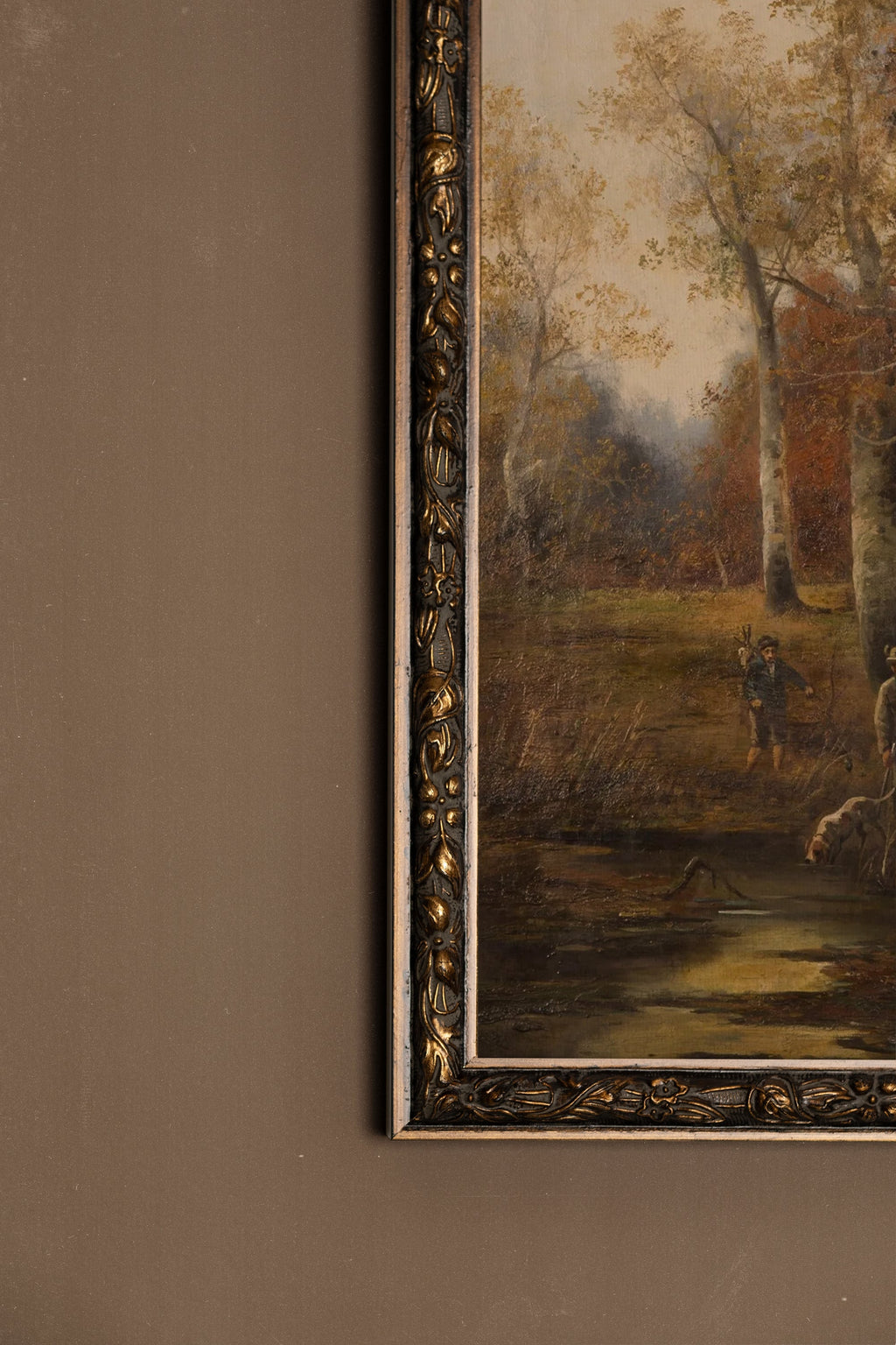 Under the Golden Trees, Vintage Bronze Frame