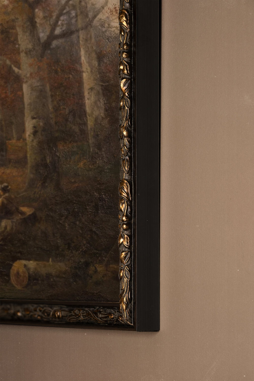 Under the Golden Trees, Vintage Bronze Frame
