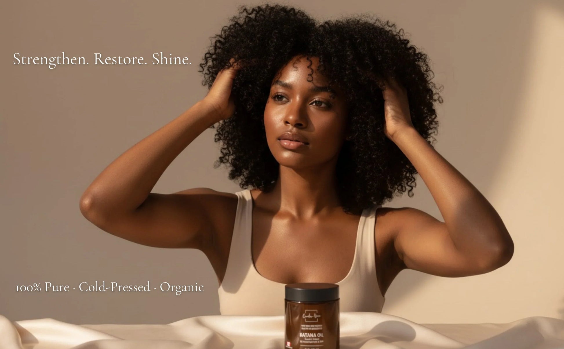 Premium 100% Raw & Organic Batana Oil - Deep Hair Repair & Strength For Dry, Damaged & Breakage-Prone Hair