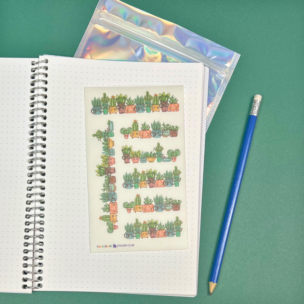 Cutest Cactus Washi