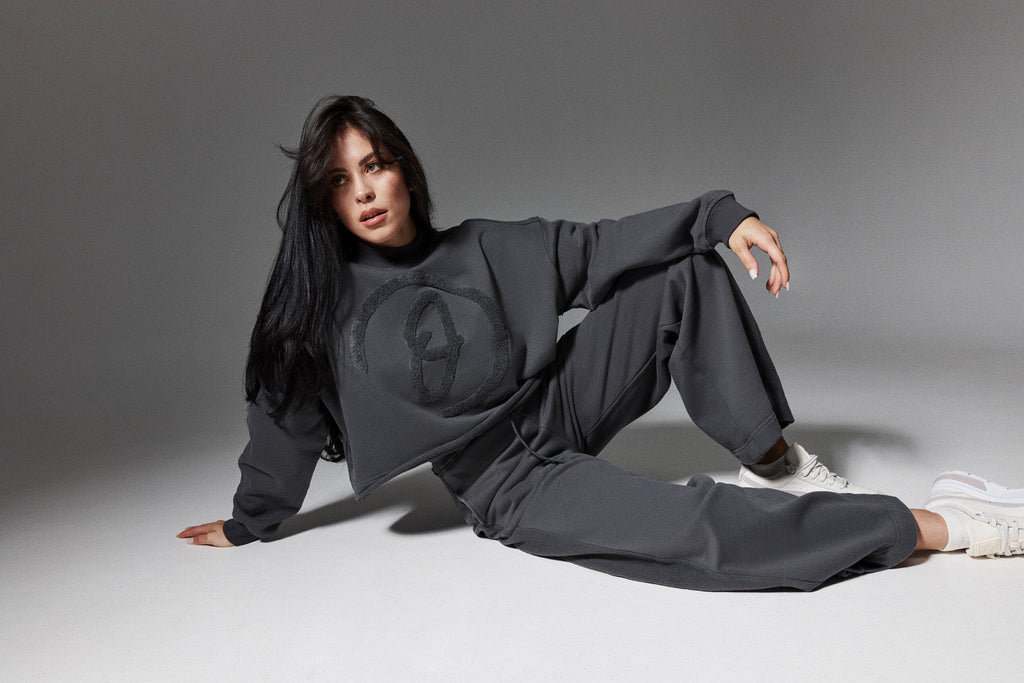 Terry Wide-Leg Pants