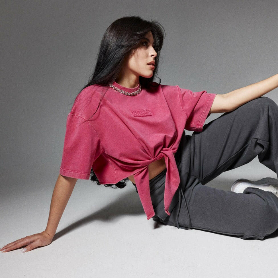 Short Sleeve Tie T-shirt