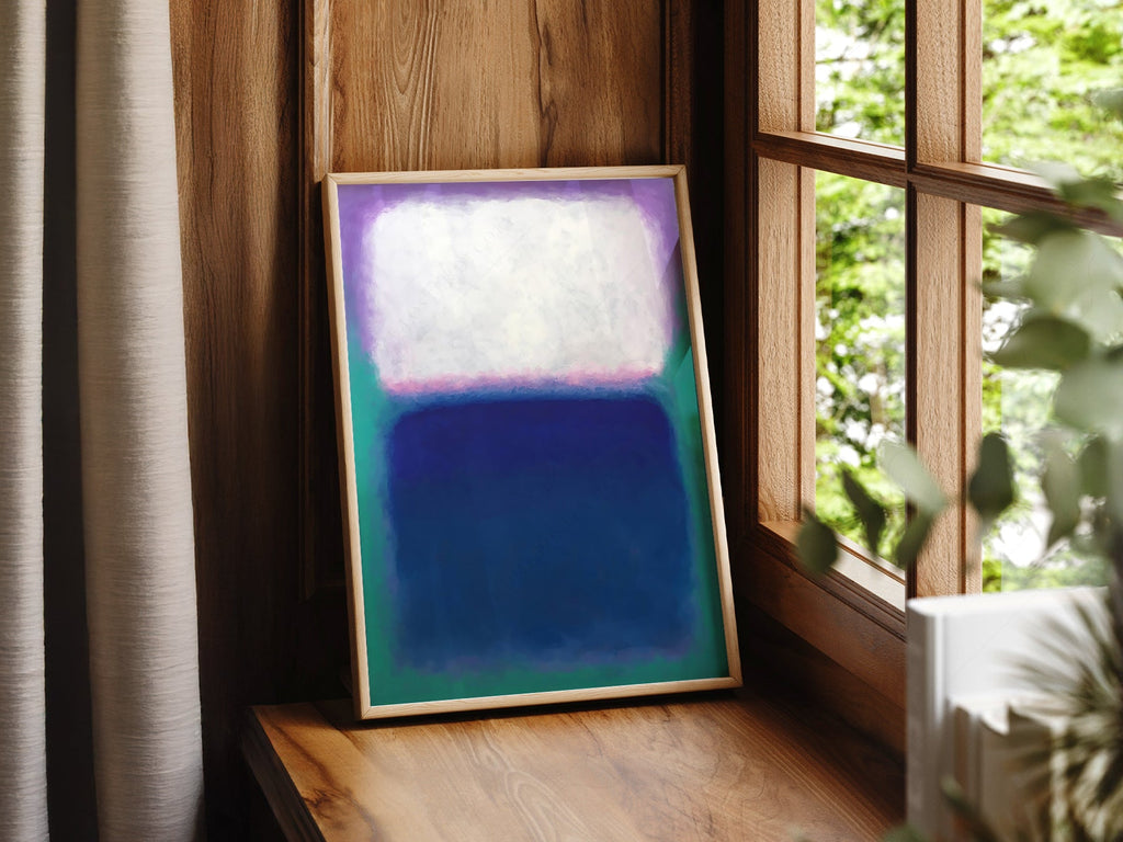 Mark Rothko Untitled Color Field Art Print – Abstract Expressionist Poster