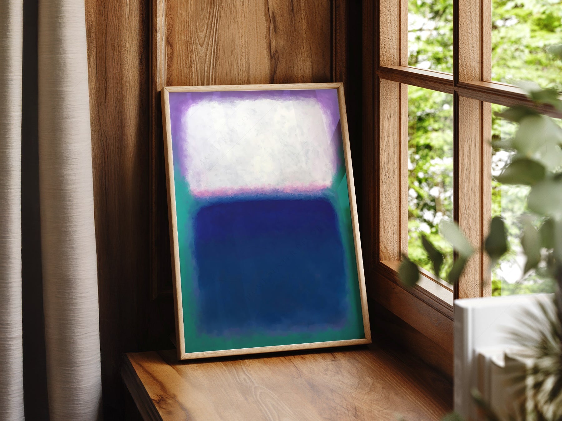 Mark Rothko Untitled Color Field Art Print – Abstract Expressionist Poster