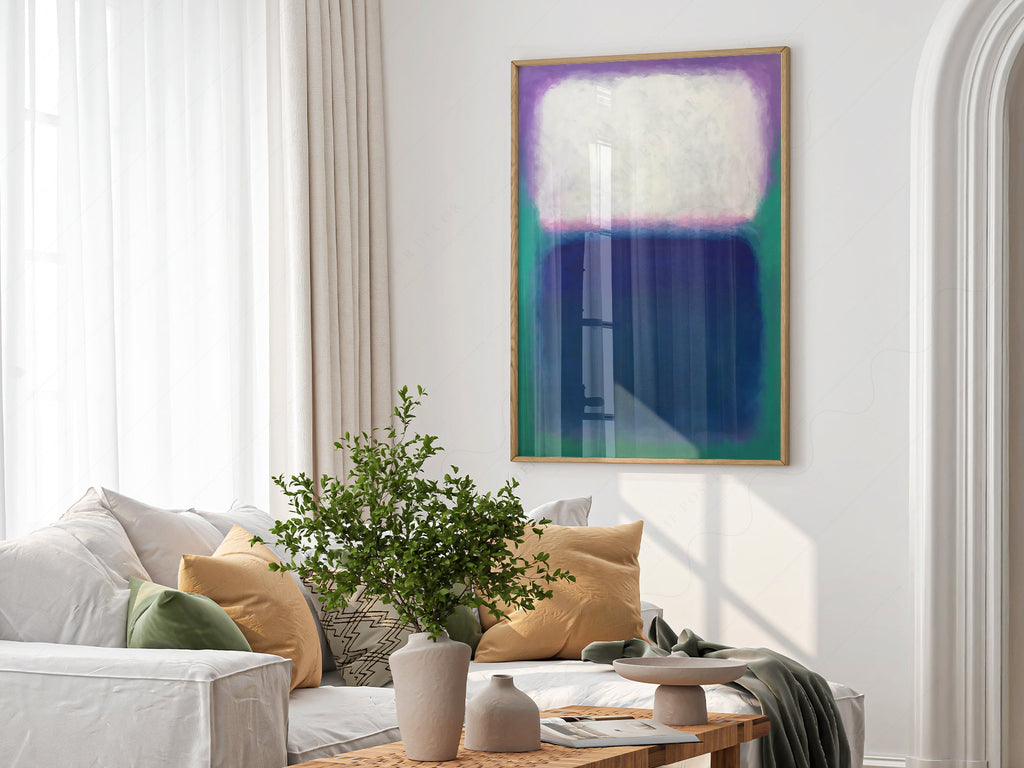 Mark Rothko Untitled Color Field Art Print – Abstract Expressionist Poster