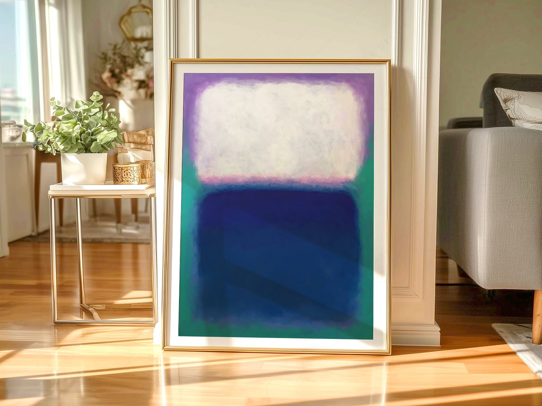 Mark Rothko Untitled Color Field Art Print – Abstract Expressionist Poster