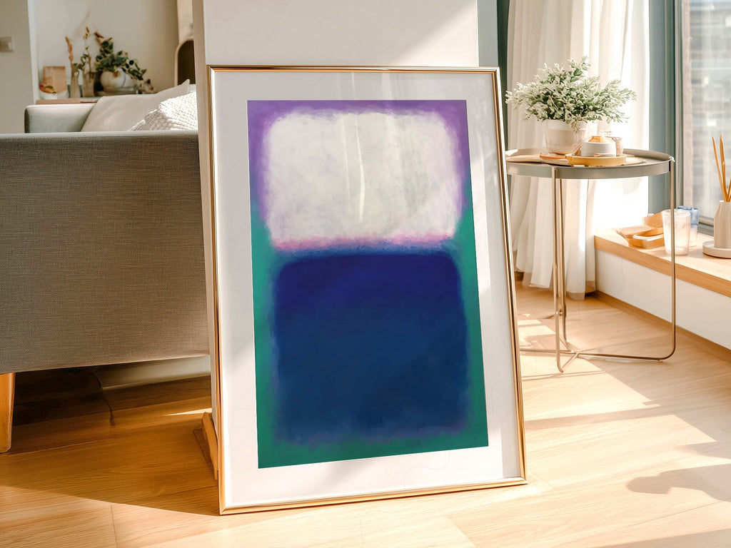Mark Rothko Untitled Color Field Art Print – Abstract Expressionist Poster