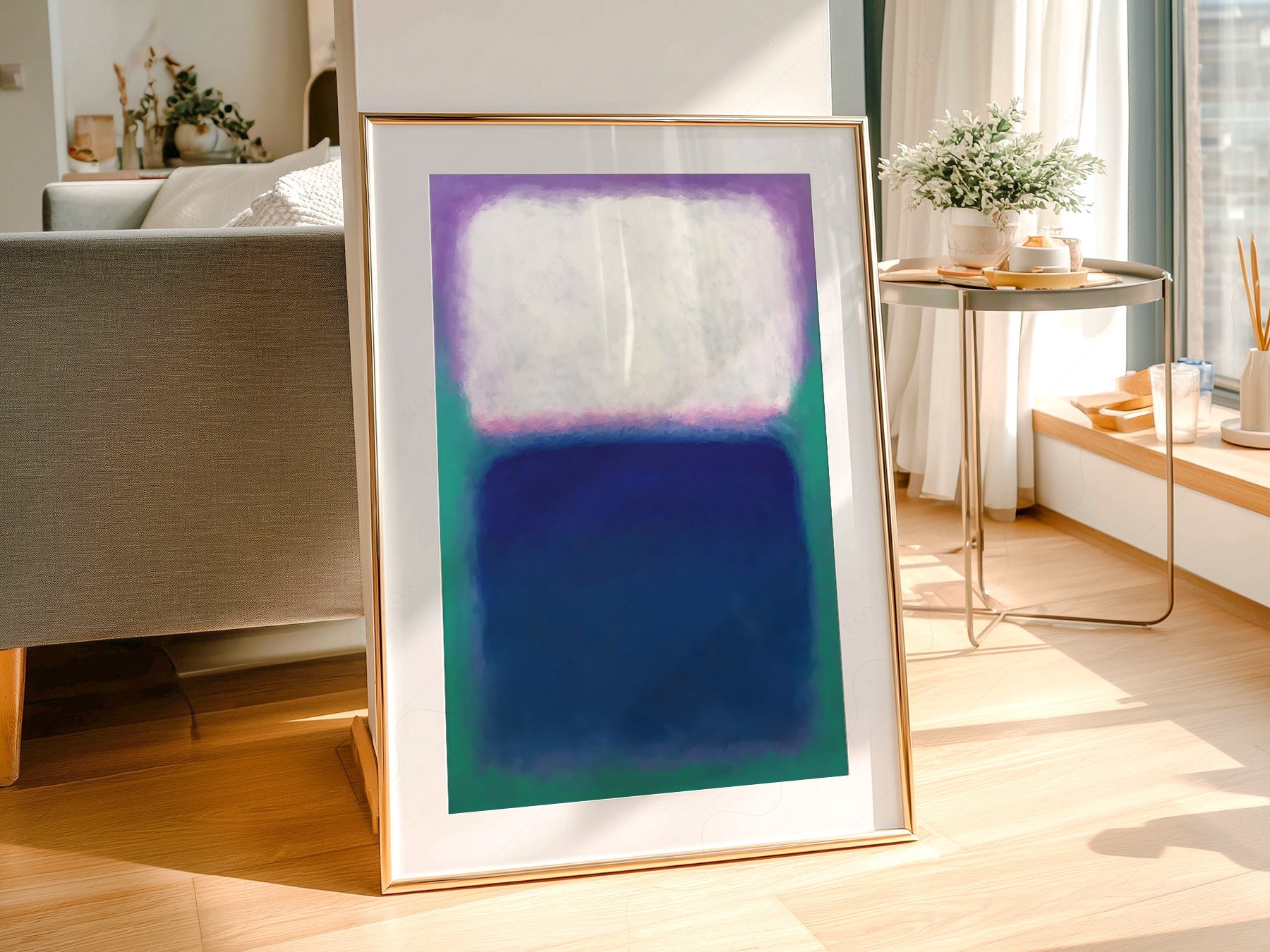 Mark Rothko Untitled Color Field Art Print – Abstract Expressionist Poster