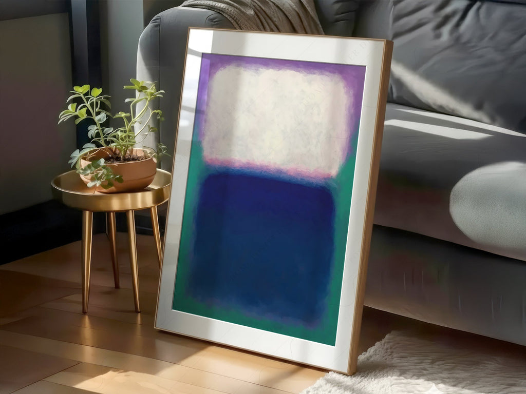 Mark Rothko Untitled Color Field Art Print – Abstract Expressionist Poster