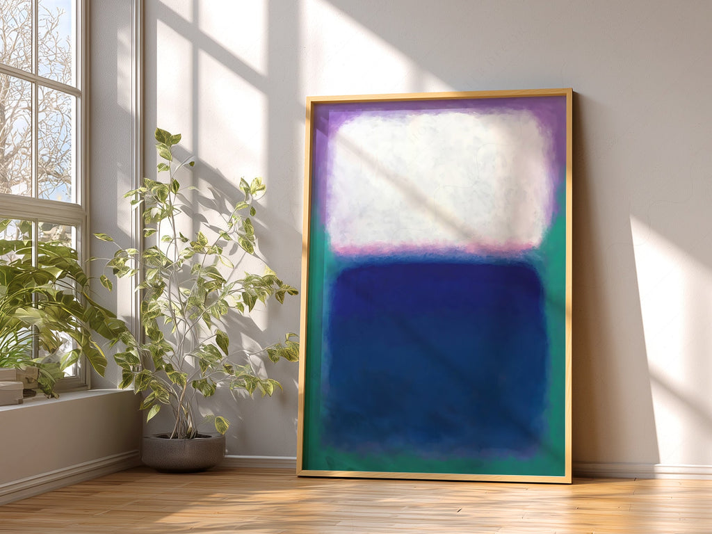 Mark Rothko Untitled Color Field Art Print – Abstract Expressionist Poster
