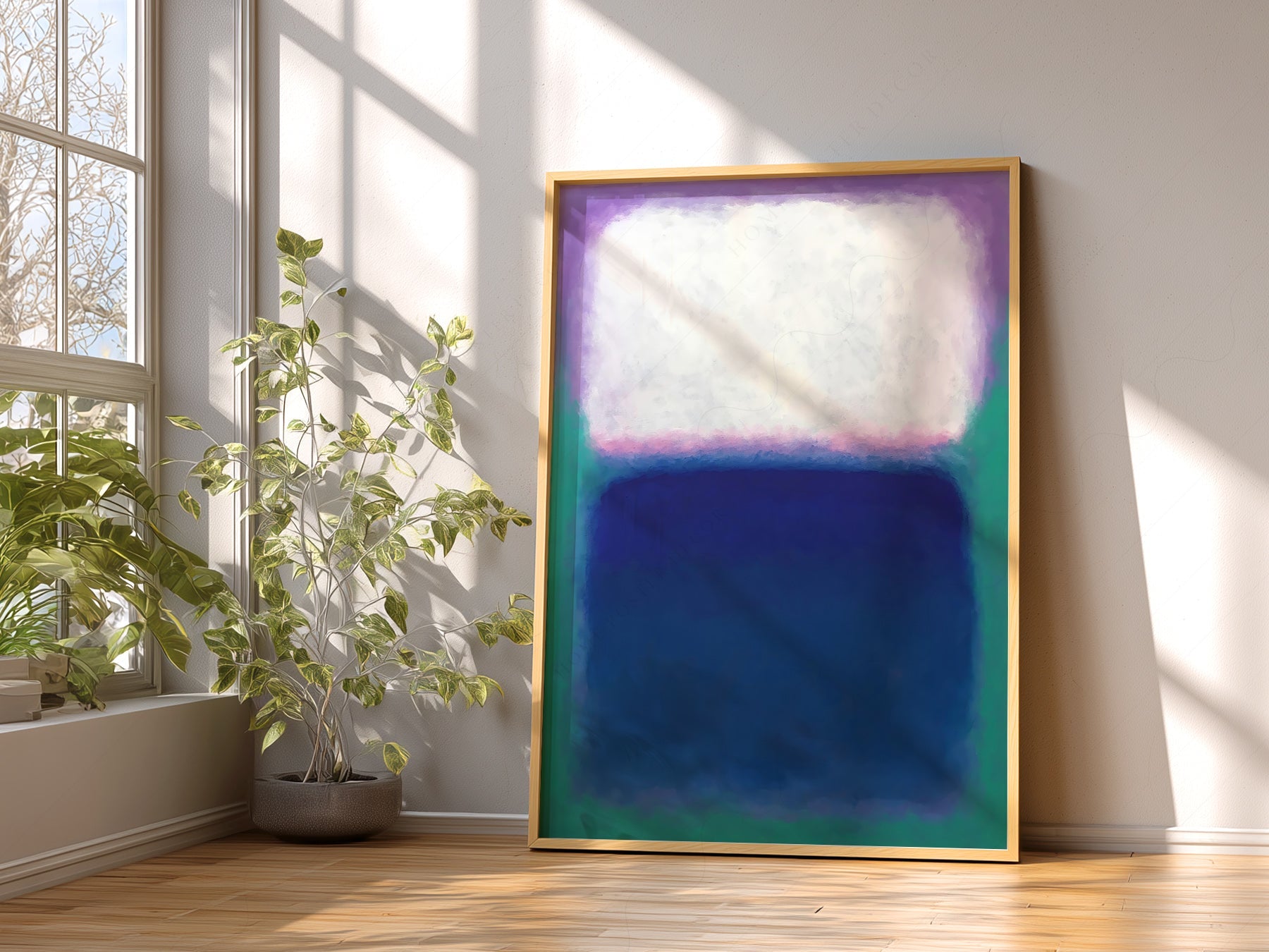 Mark Rothko Untitled Color Field Art Print – Abstract Expressionist Poster