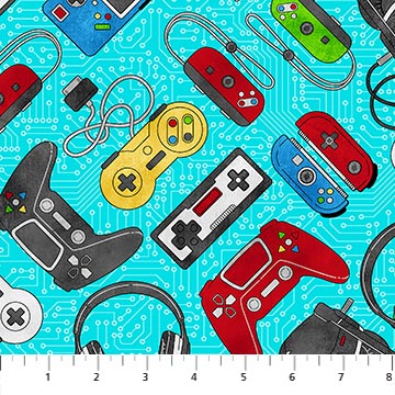 Gaming Zone - Manettes turquoise - 24570-64