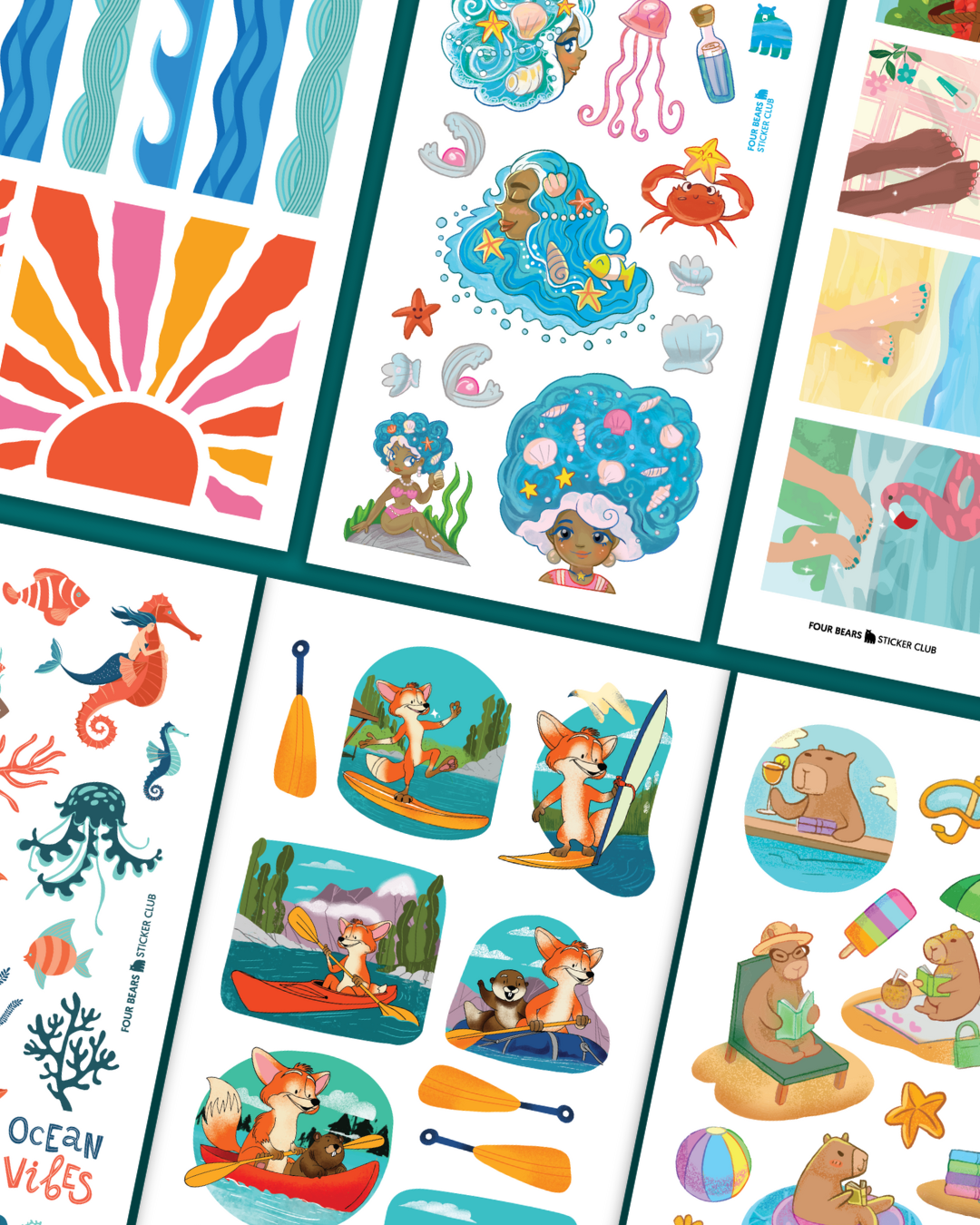 June 2025 Big Kids Sticker Club