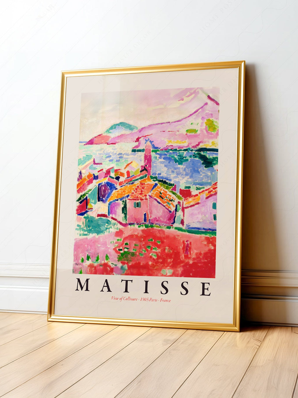 Henri Matisse View of Collioure Art Print – Museum Wall Decor