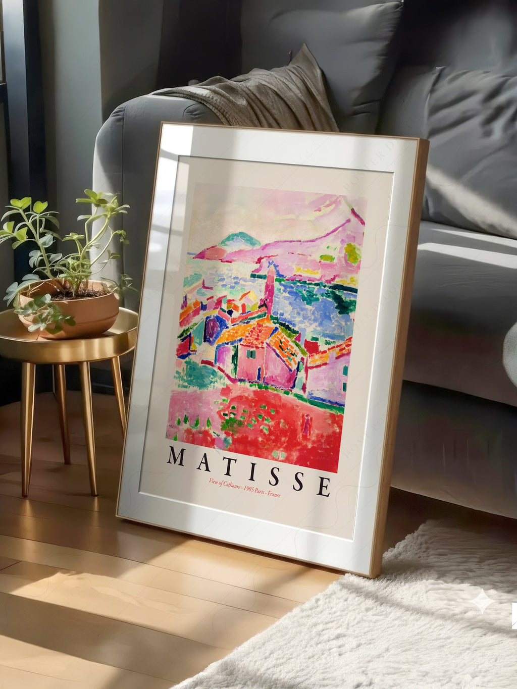 Henri Matisse View of Collioure Art Print – Museum Wall Decor