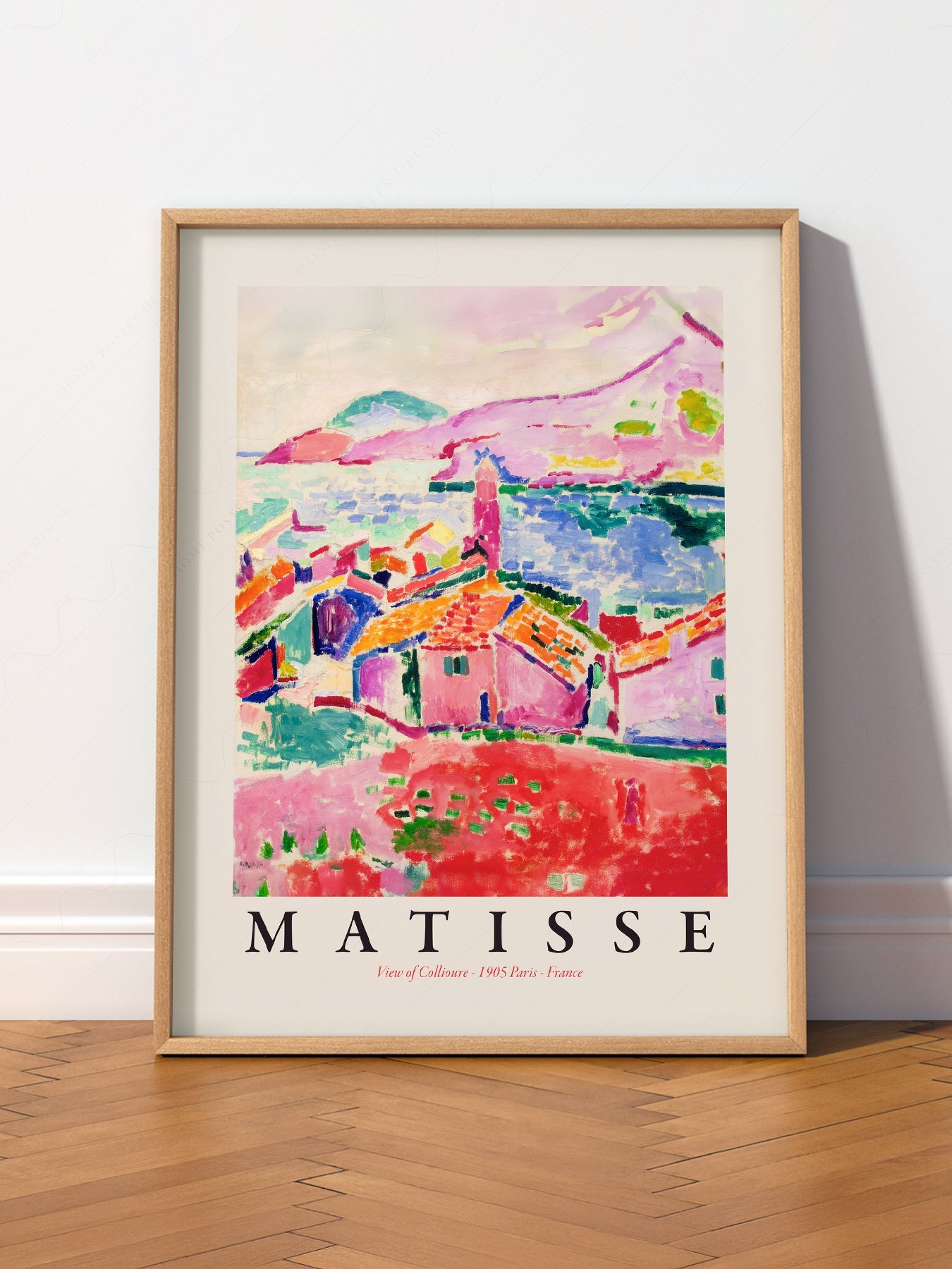 Henri Matisse View of Collioure Art Print – Museum Wall Decor