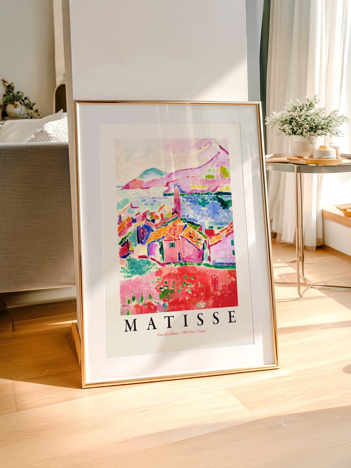 Henri Matisse View of Collioure Art Print – Museum Wall Decor