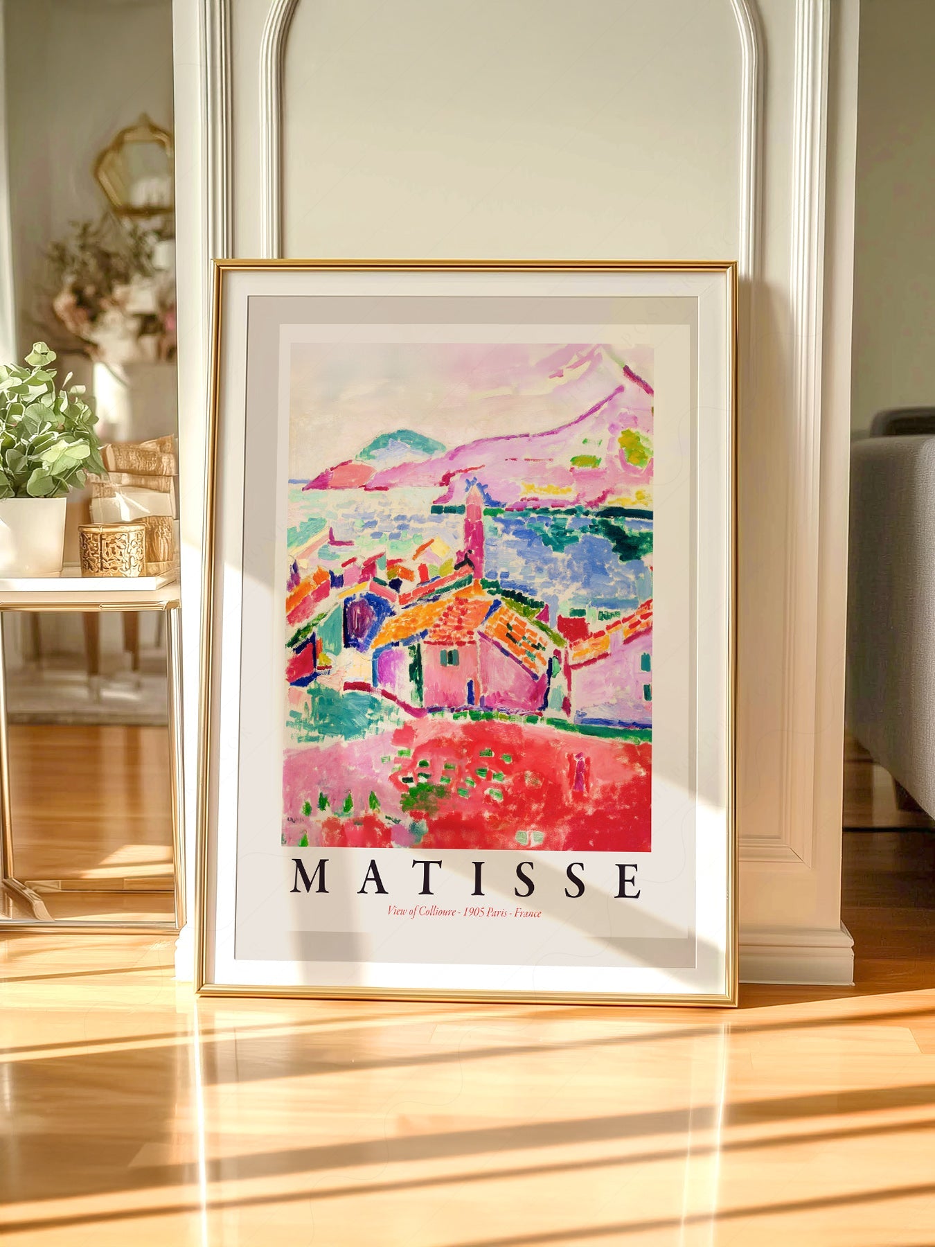 Henri Matisse View of Collioure Art Print – Museum Wall Decor