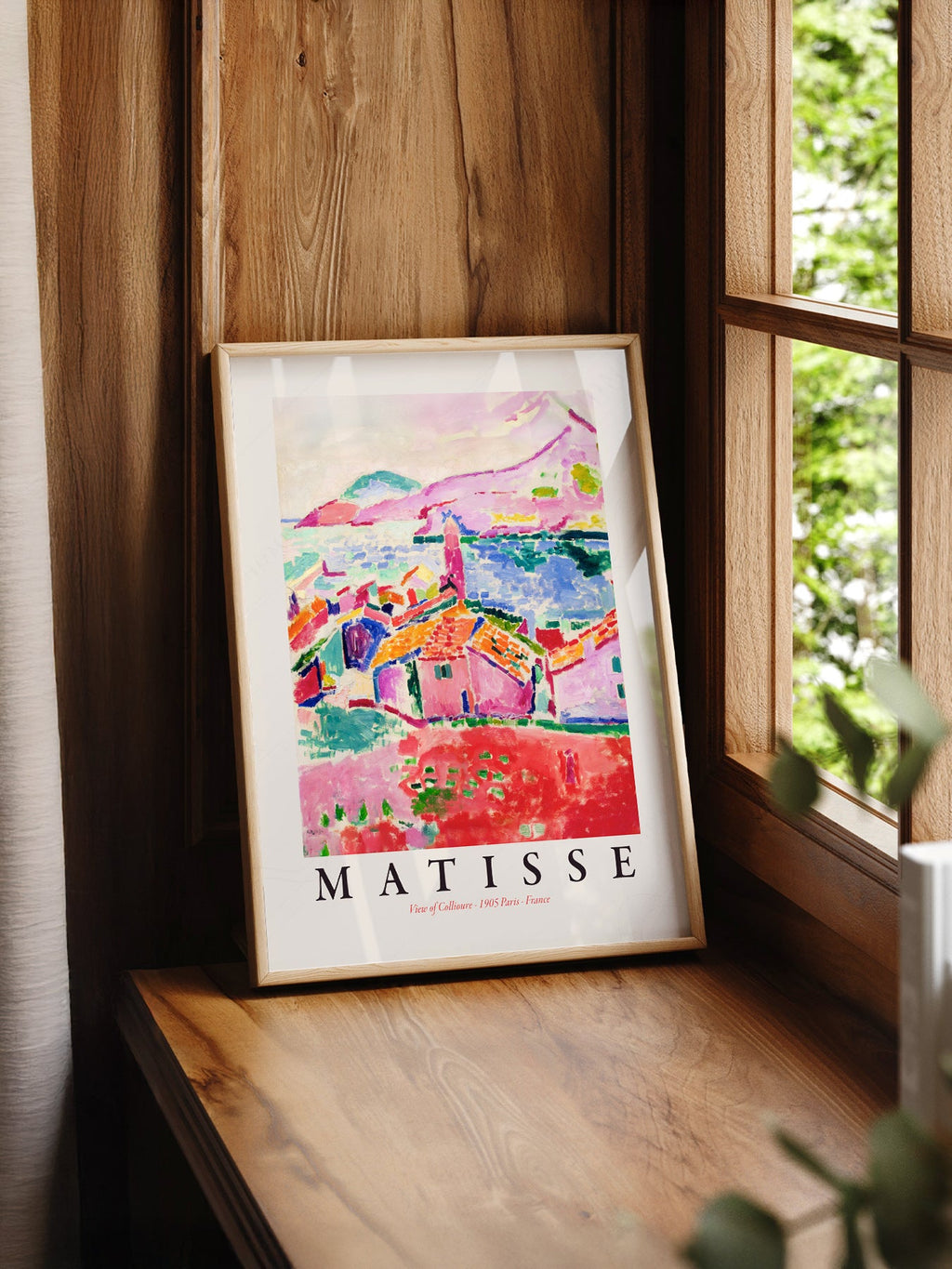 Henri Matisse View of Collioure Art Print – Museum Wall Decor