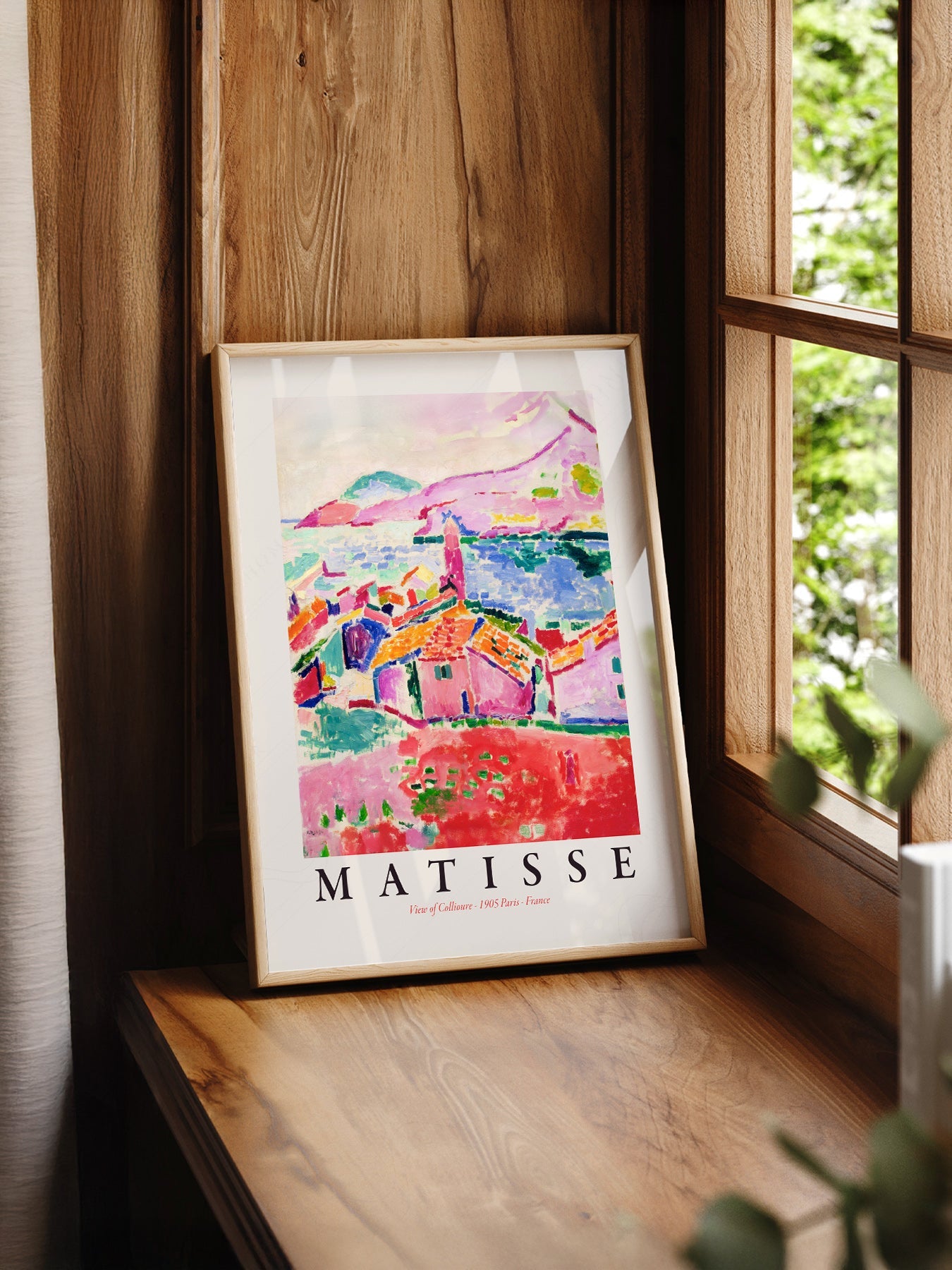 Henri Matisse View of Collioure Art Print – Museum Wall Decor
