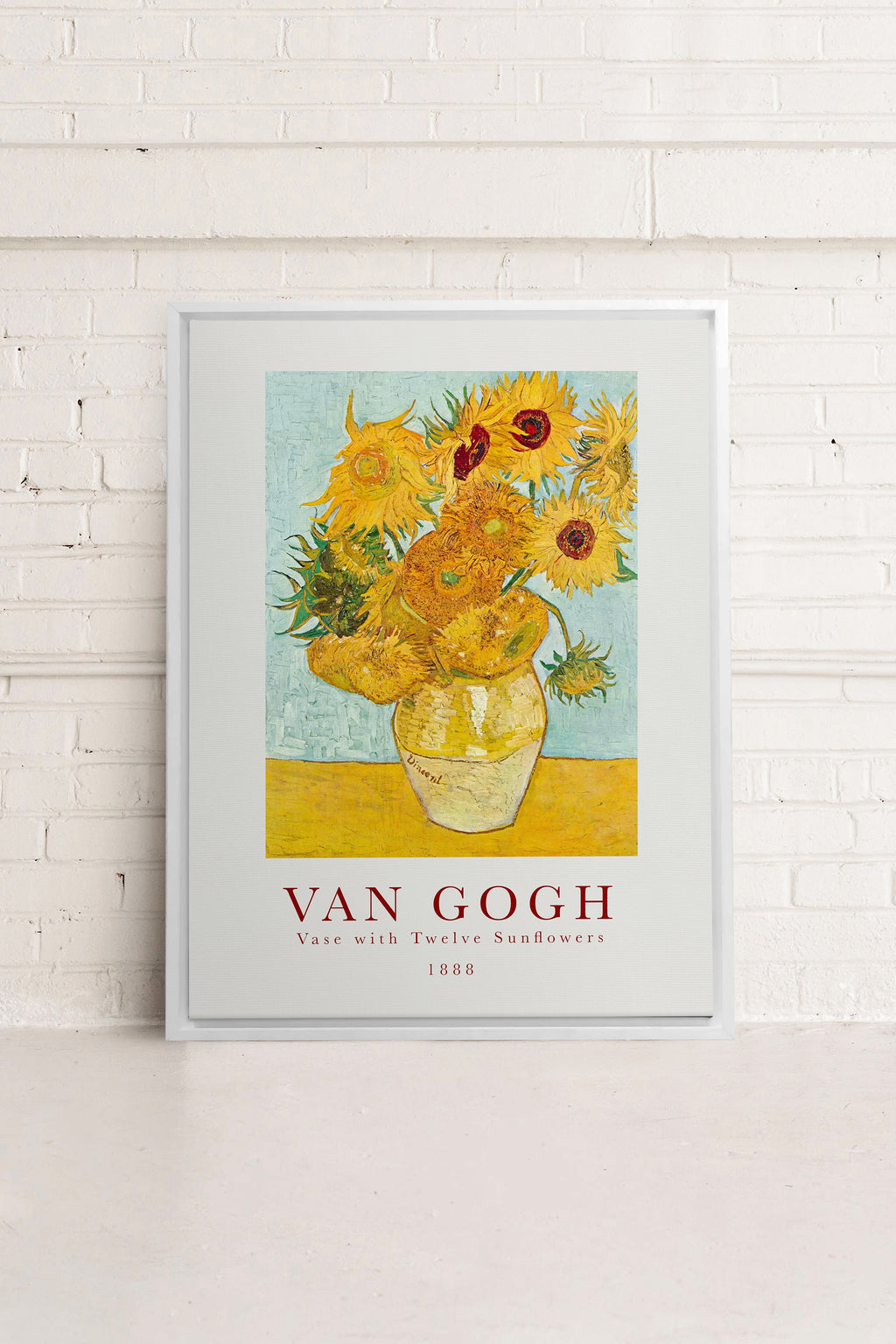 TWELVES SUNFLOWERS, Stretched Canvas Artwork