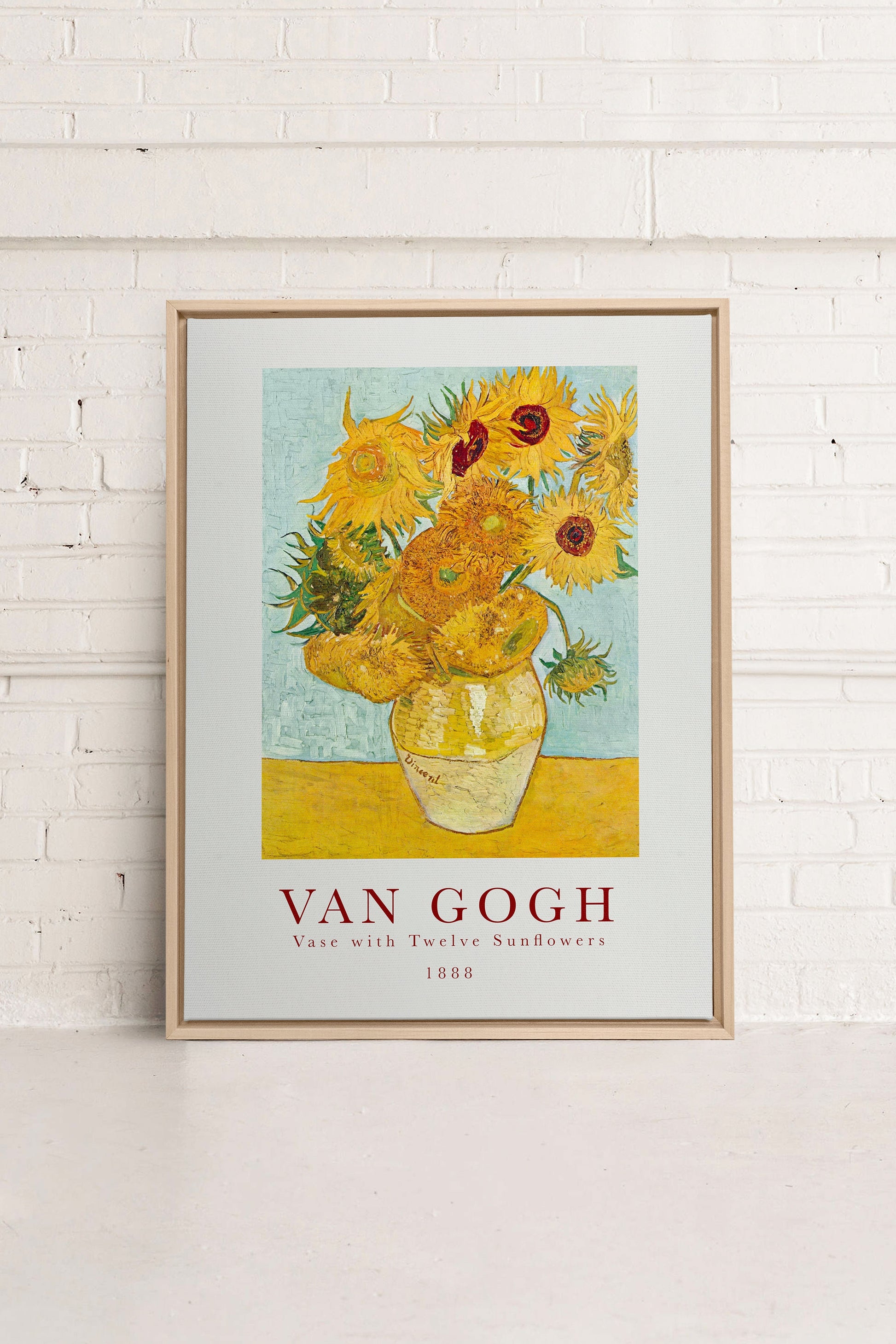 TWELVES SUNFLOWERS, Stretched Canvas Artwork