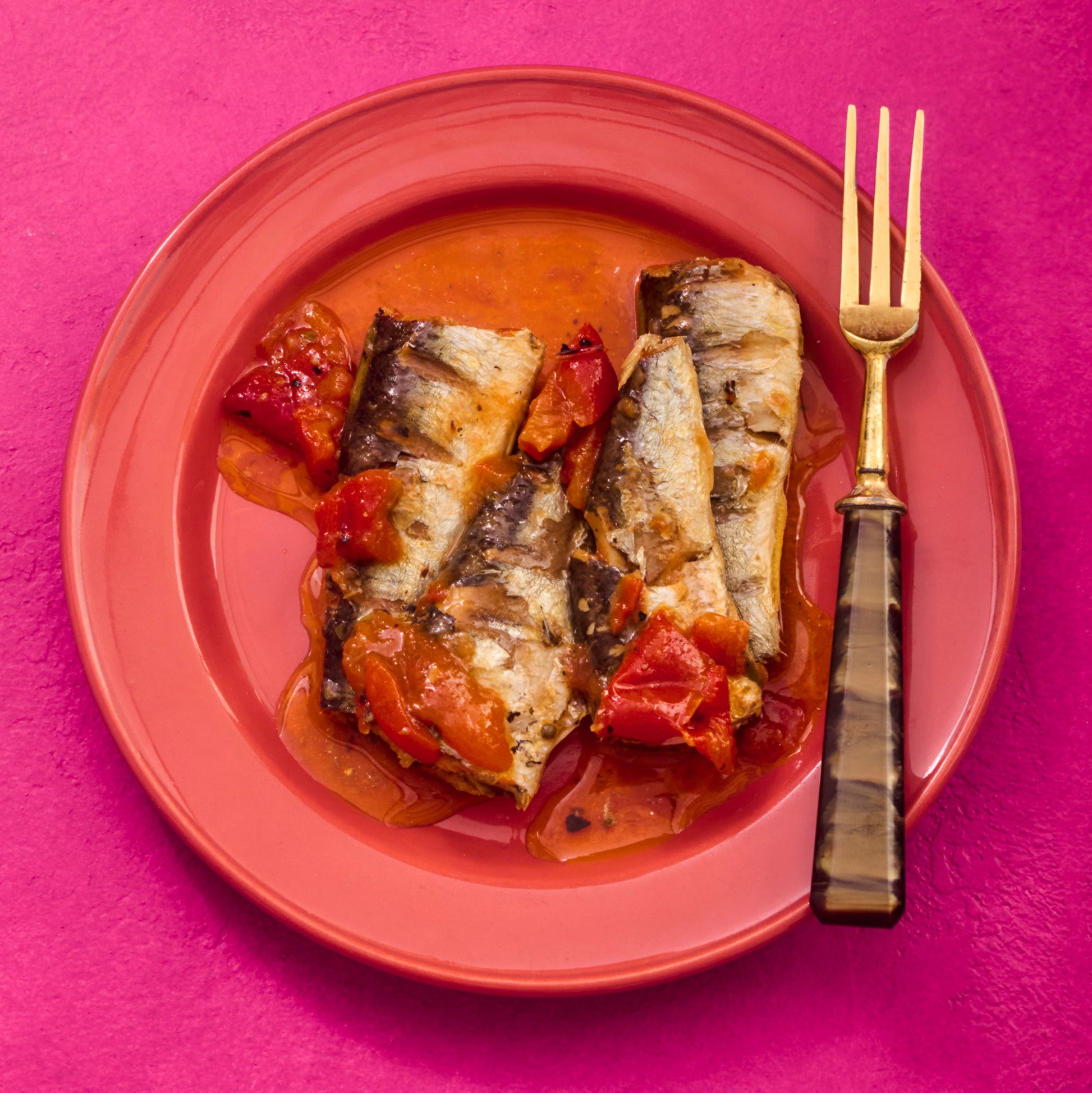Sardines in Tomatoes and Peppers